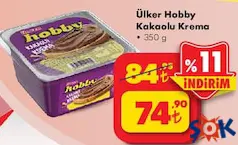 ÜLKER HOBBY KAKAOLU FINDIK KREMASI 350 G fiyat ve kampanya bilgisi